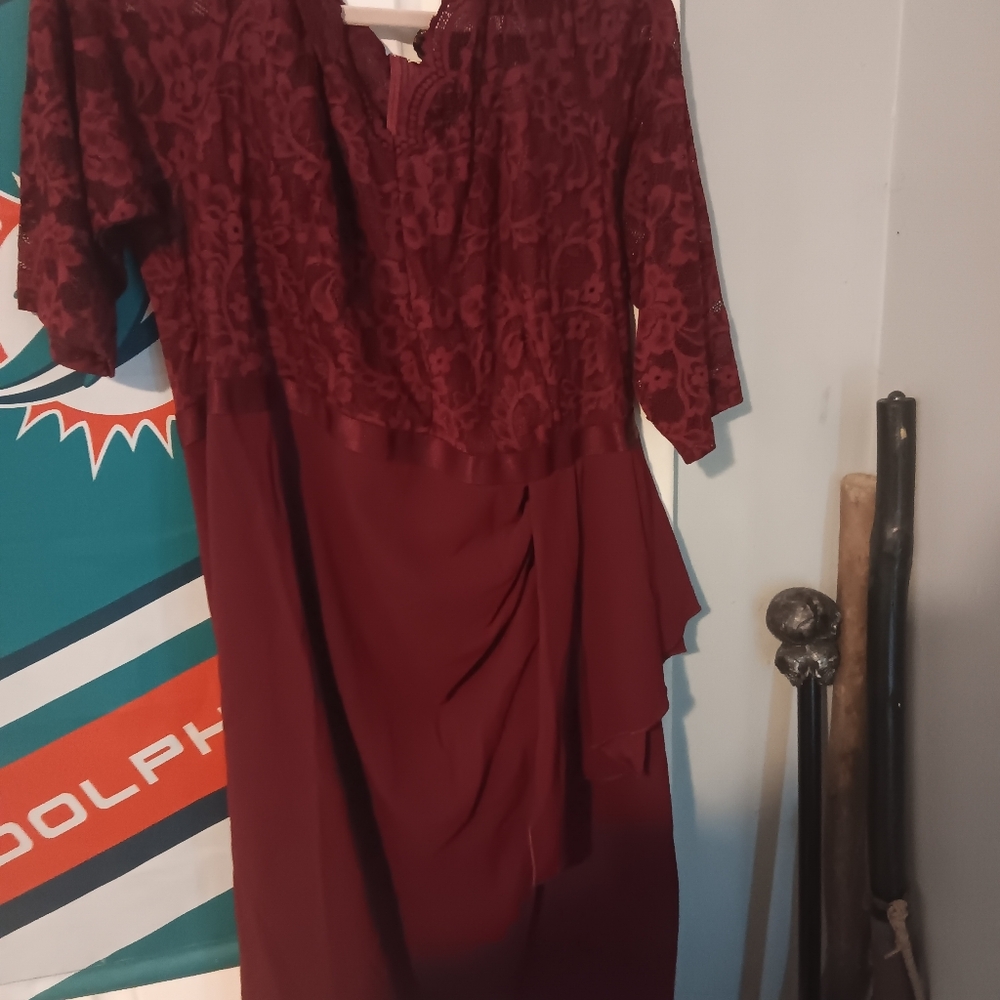 Red dress